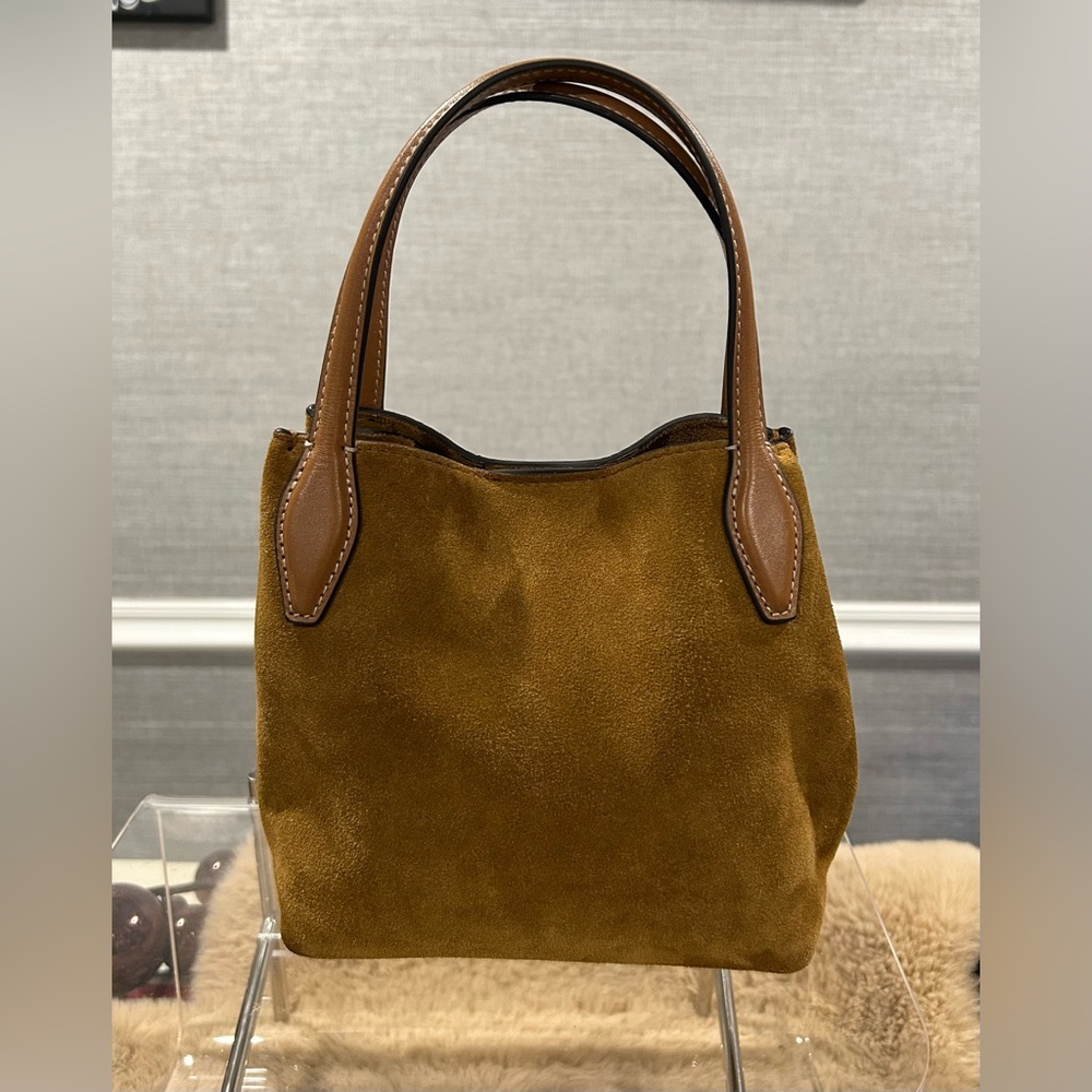 Madewell Tan Suede Mini Bag - Picture 3 of 16